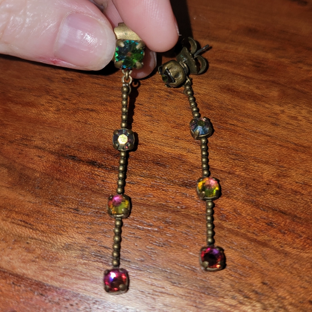 Sorrelli multicolor dangle earrings